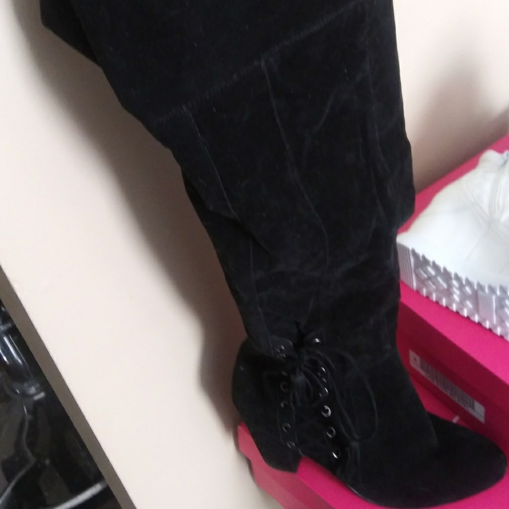 Knee high boots